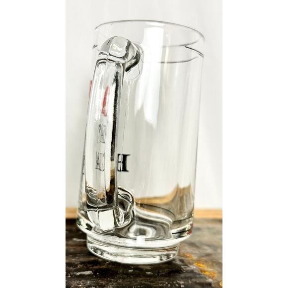 Vintage Rare VAN HALEN glass pint mug with handle - Picture 3 of 5